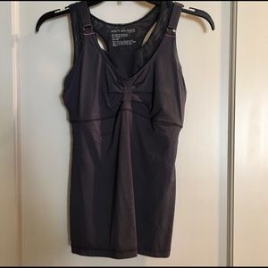Soma Gray Workout/ Yoga Tank w/ adjustable Straps